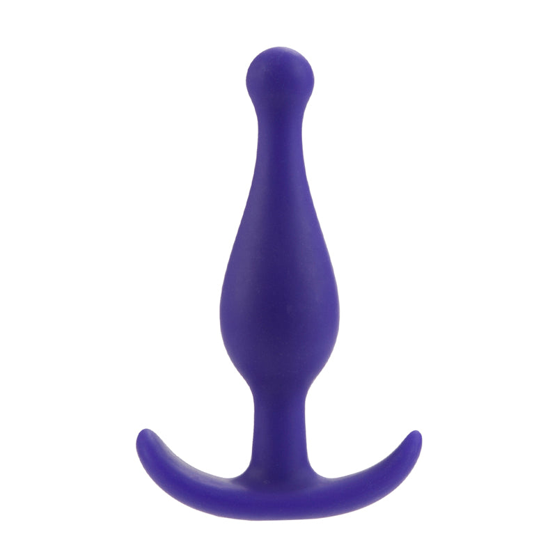 Booty Call Booty Rocker Silicone Anal Plug Purple