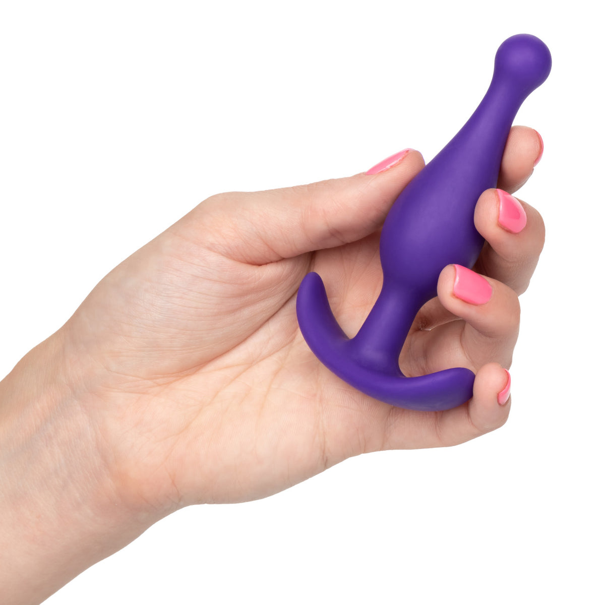Booty Call Booty Rocker Silicone Anal Plug Purple