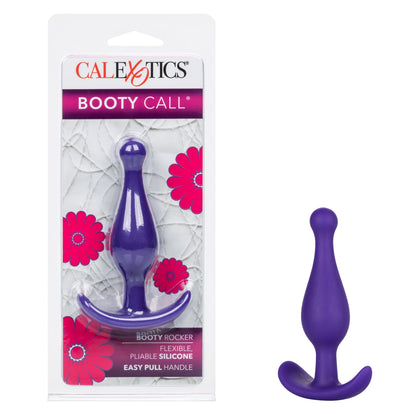 Booty Call Booty Rocker Silicone Anal Plug Purple