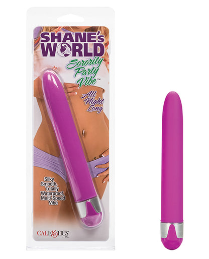 Shane's Party Vibe All Night Long Purple