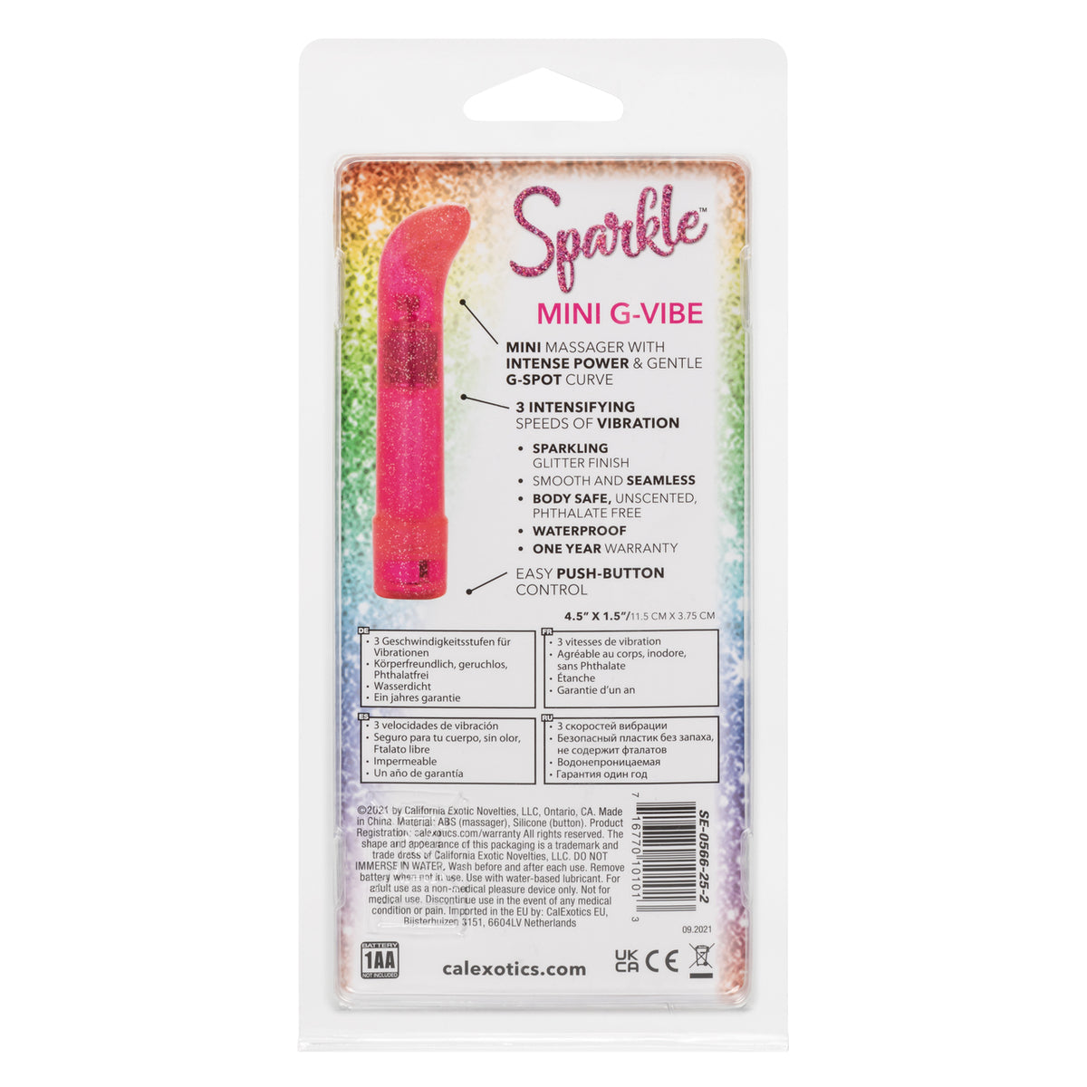 Sparkle Mini G-vibe Pink