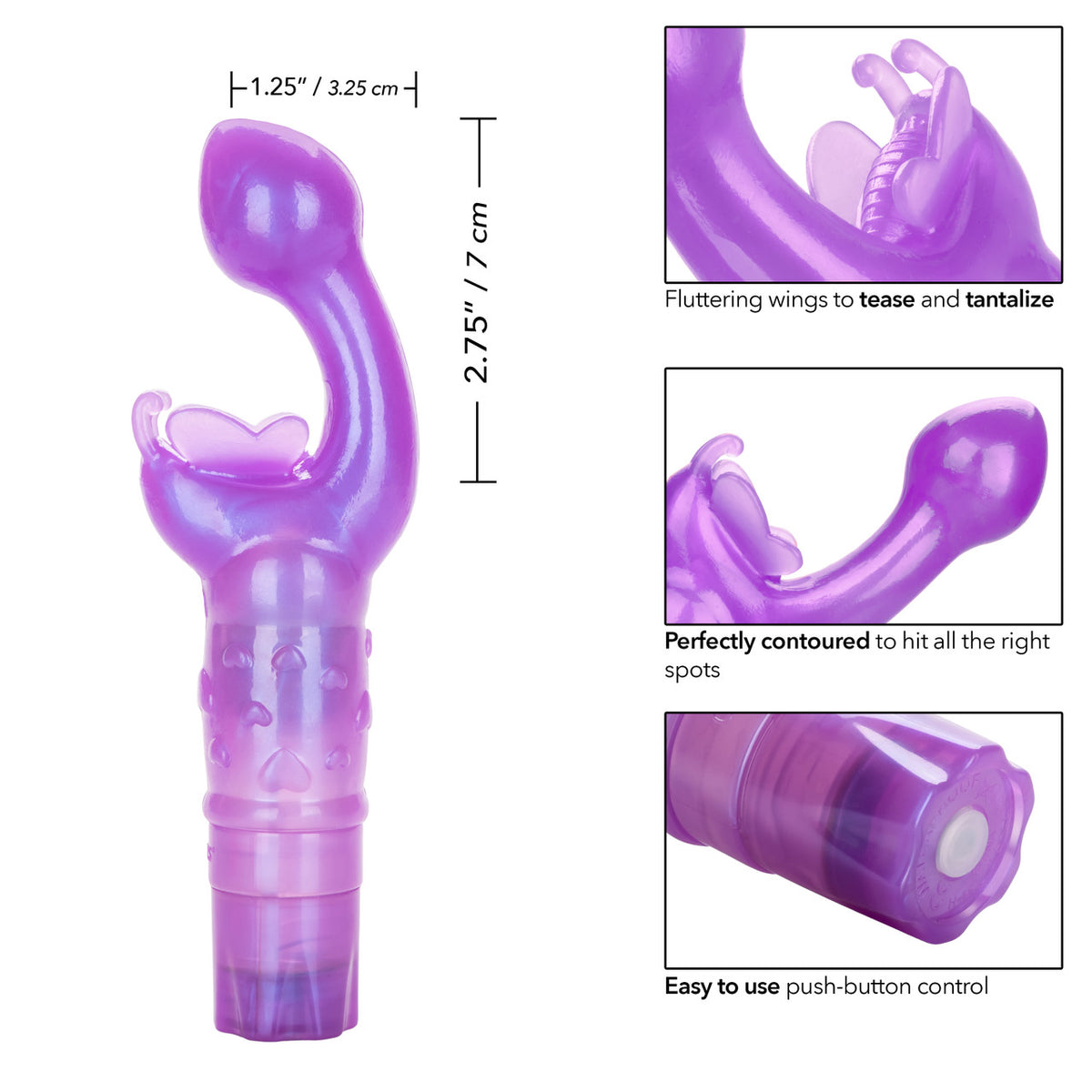The Original Butterfly Kiss Purple