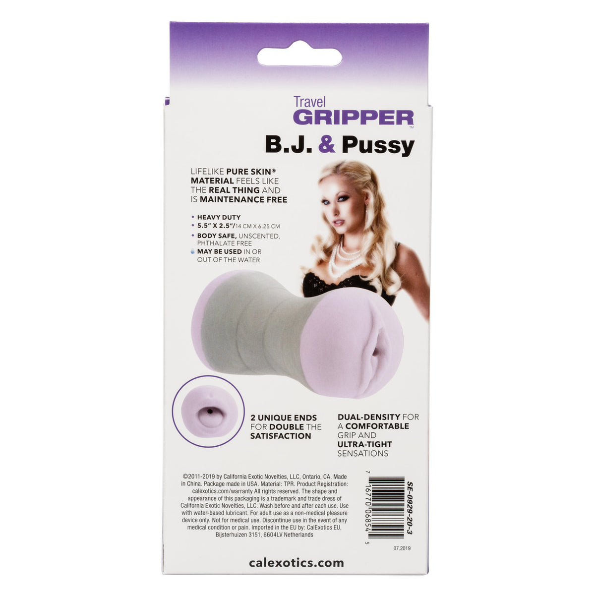 Travel Gripper Bj and Pussy