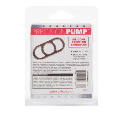 Precision Pump Silicone Erection Enhancer - Smoke