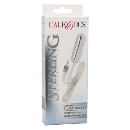 Sterling Collection Silver Slim Line Bullet With Plug In Jack