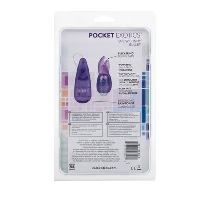 Pocket Exotics Snow Bunny Bullet - Purple