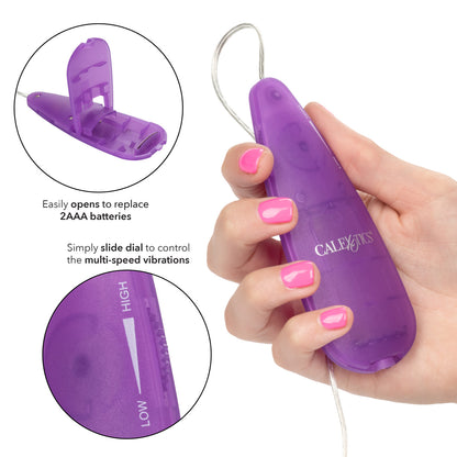 Slim Teardrop Bullet Purple Bulk