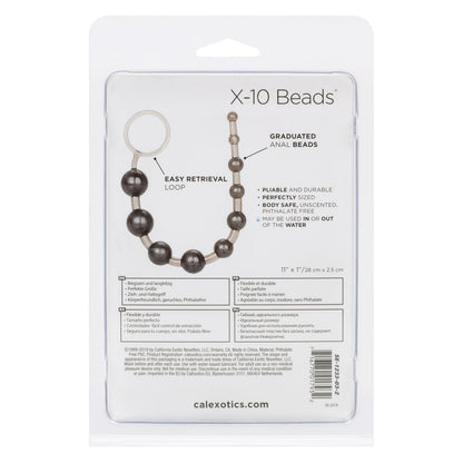 X-10 Beads Black