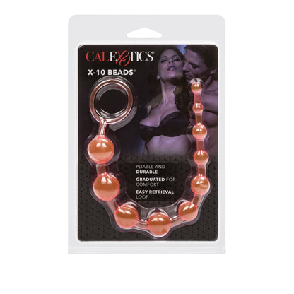 X 10 Beads Graduated Anal Beads 11 Inch