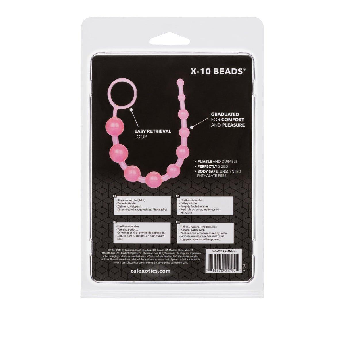 X 10 Beads Graduated Anal Beads 11 Inch