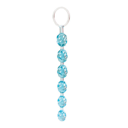 Swirl Pleasure Beads - Blue