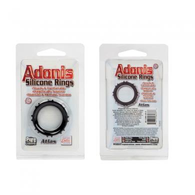 Atlas Silicone Ring- Black