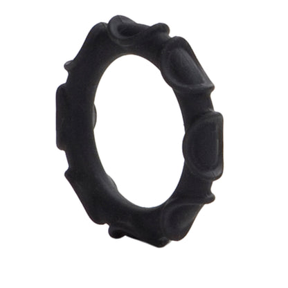 Atlas Silicone Ring- Black