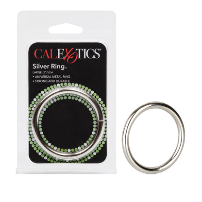Silver Cock Ring - Large
