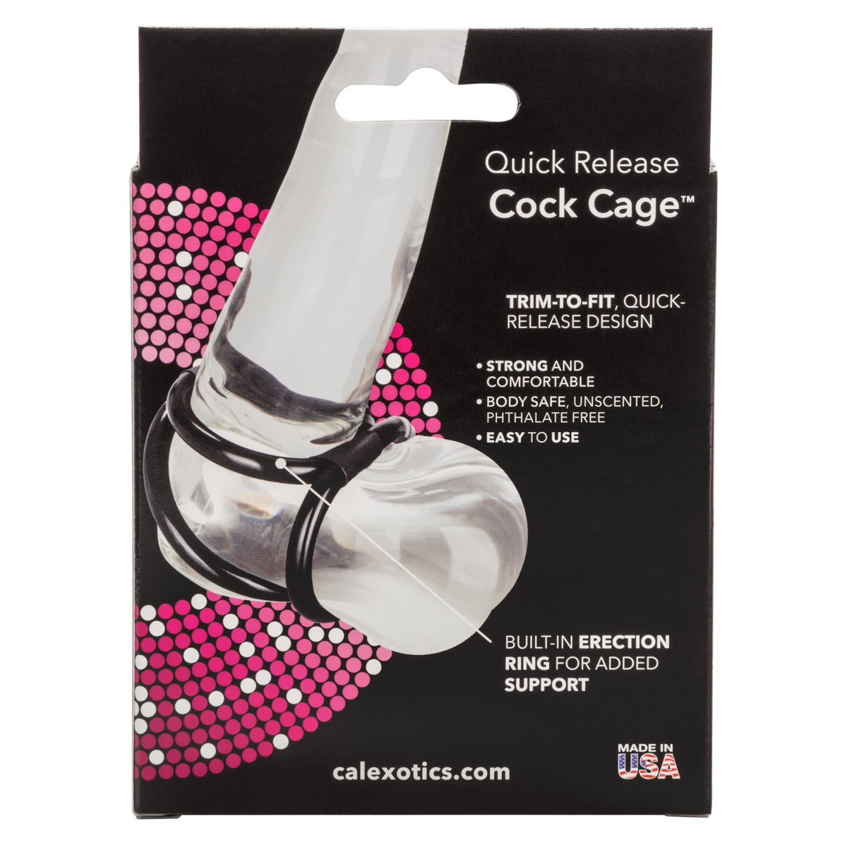 Quick Release Cock Cage The Triple Helix Enhancer