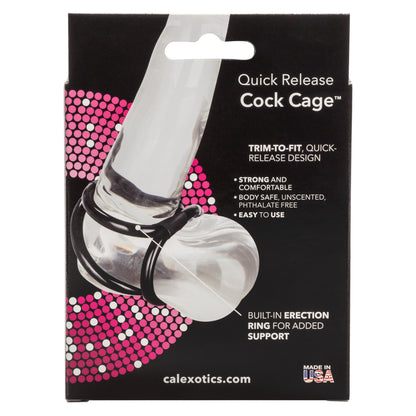 Quick Release Cock Cage The Triple Helix Enhancer