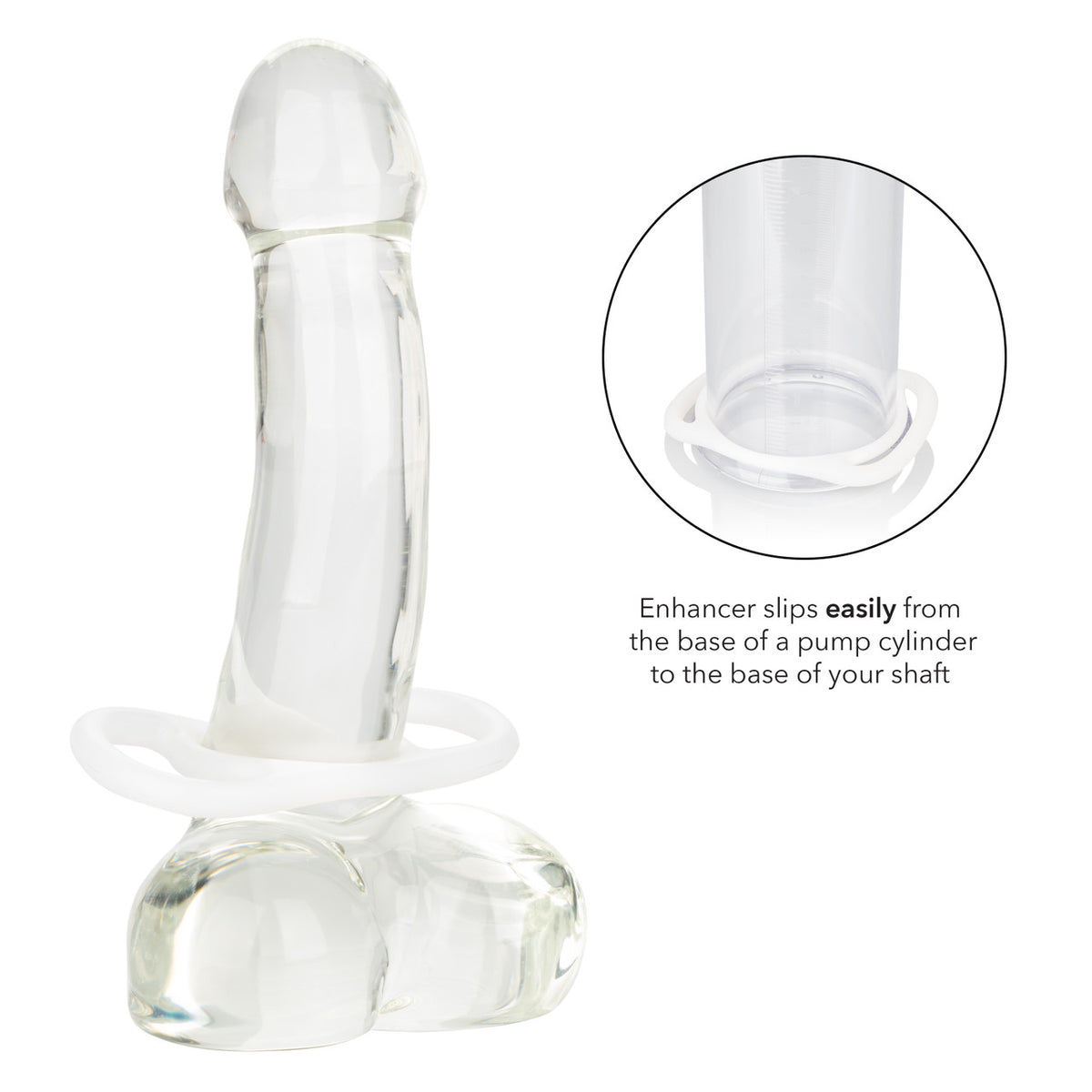 Penis pump commander erection enhancer