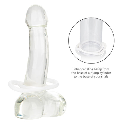 Penis pump commander erection enhancer