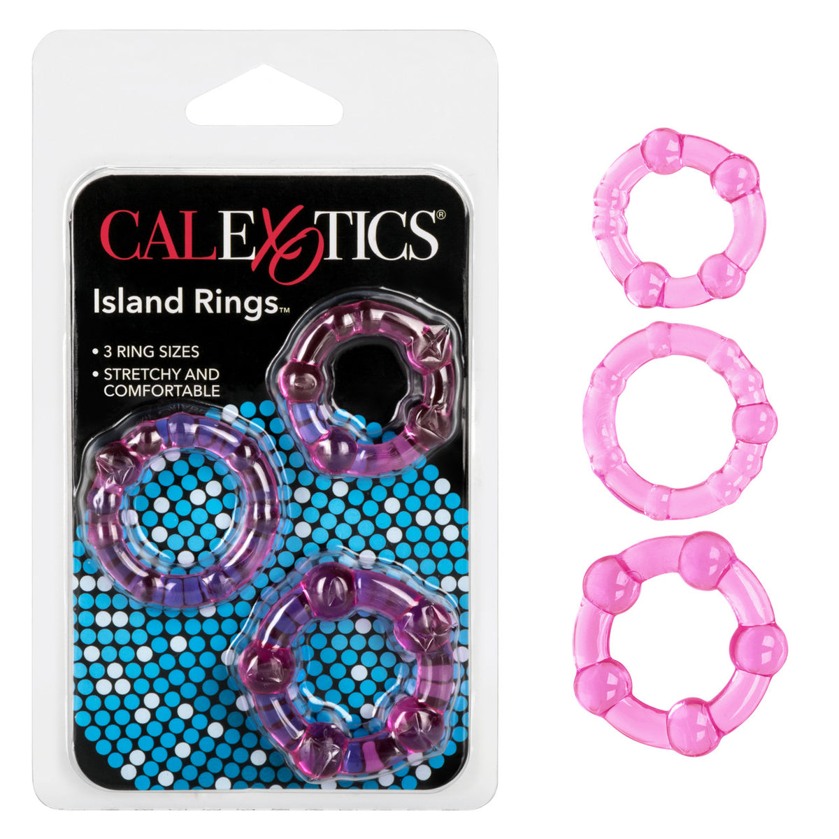 Silicone Island Rings-pink