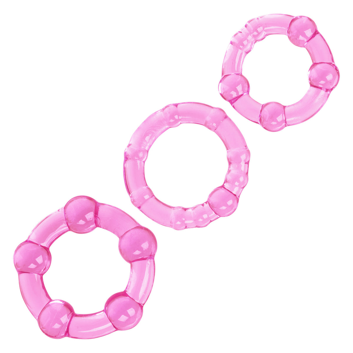 Silicone Island Rings-pink