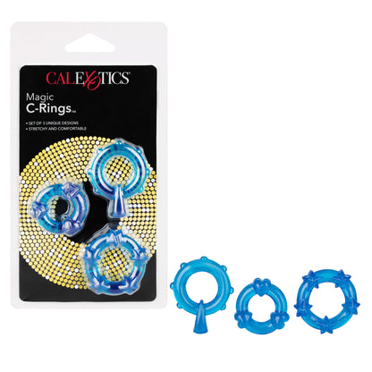 Magic C Rings Set Of 3 Blue