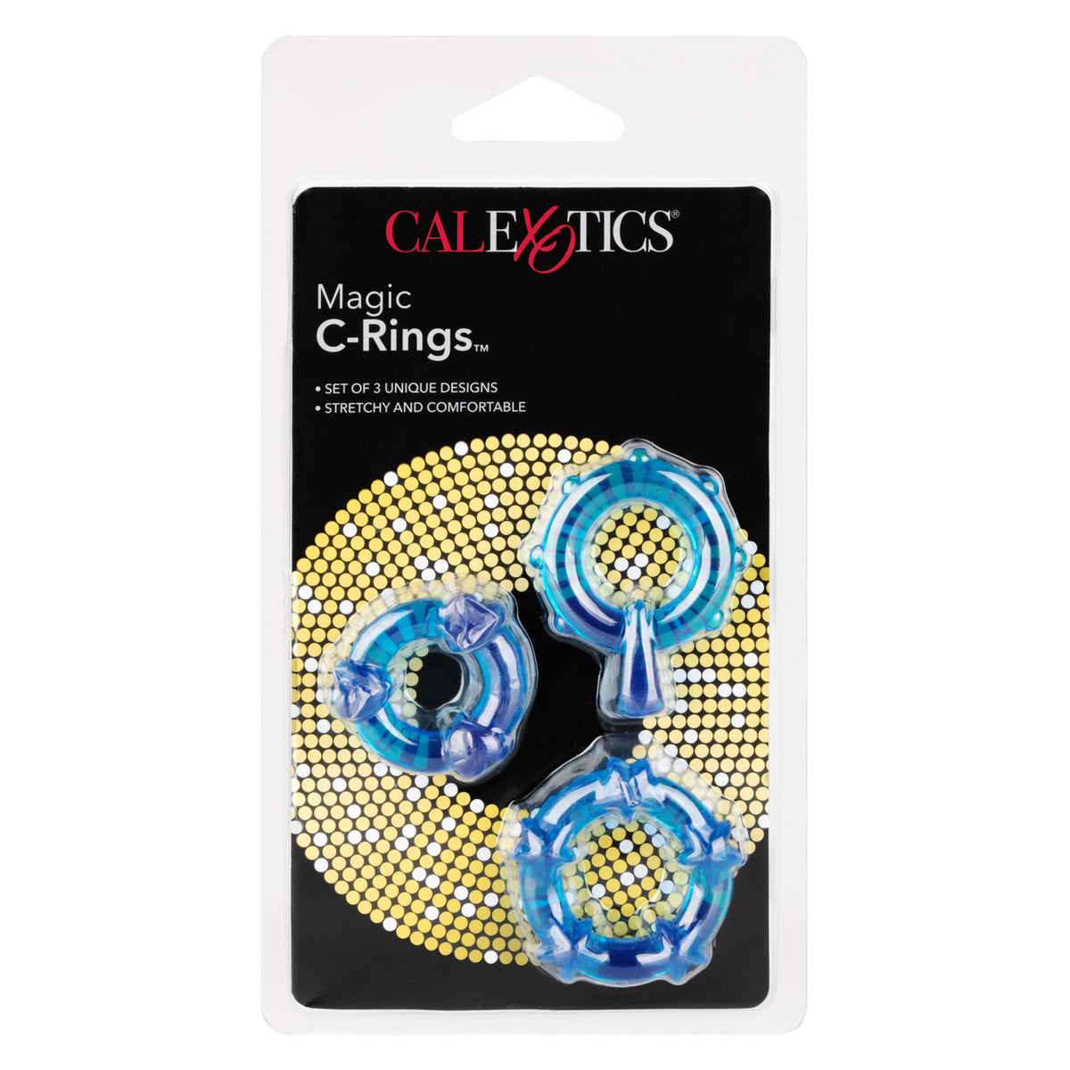 Magic C Rings Set Of 3 Blue