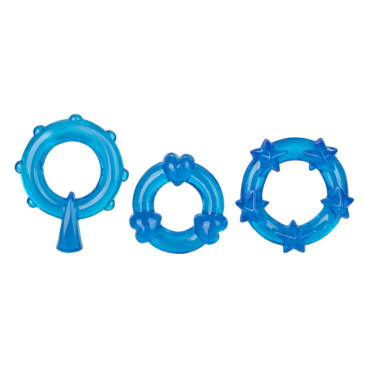 Magic C Rings Set Of 3 Blue