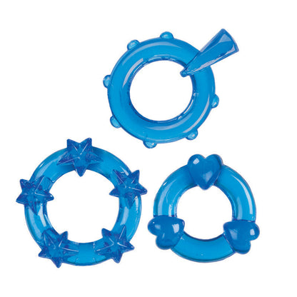 Magic C Rings Set Of 3 Blue