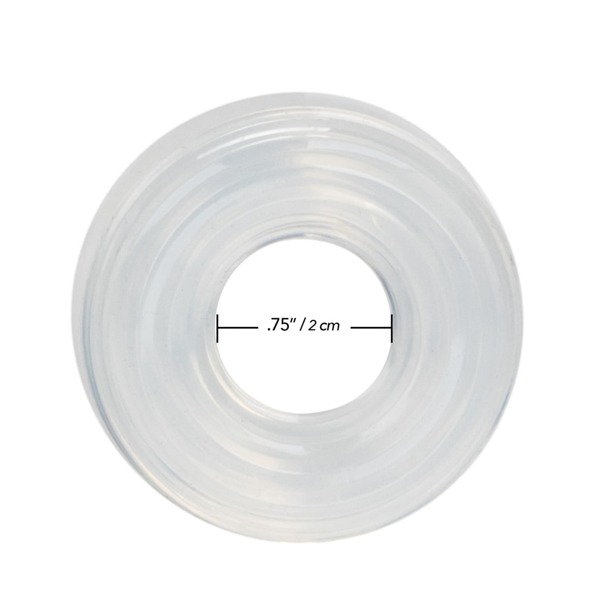 Premium Silicone Ring - Large Clear