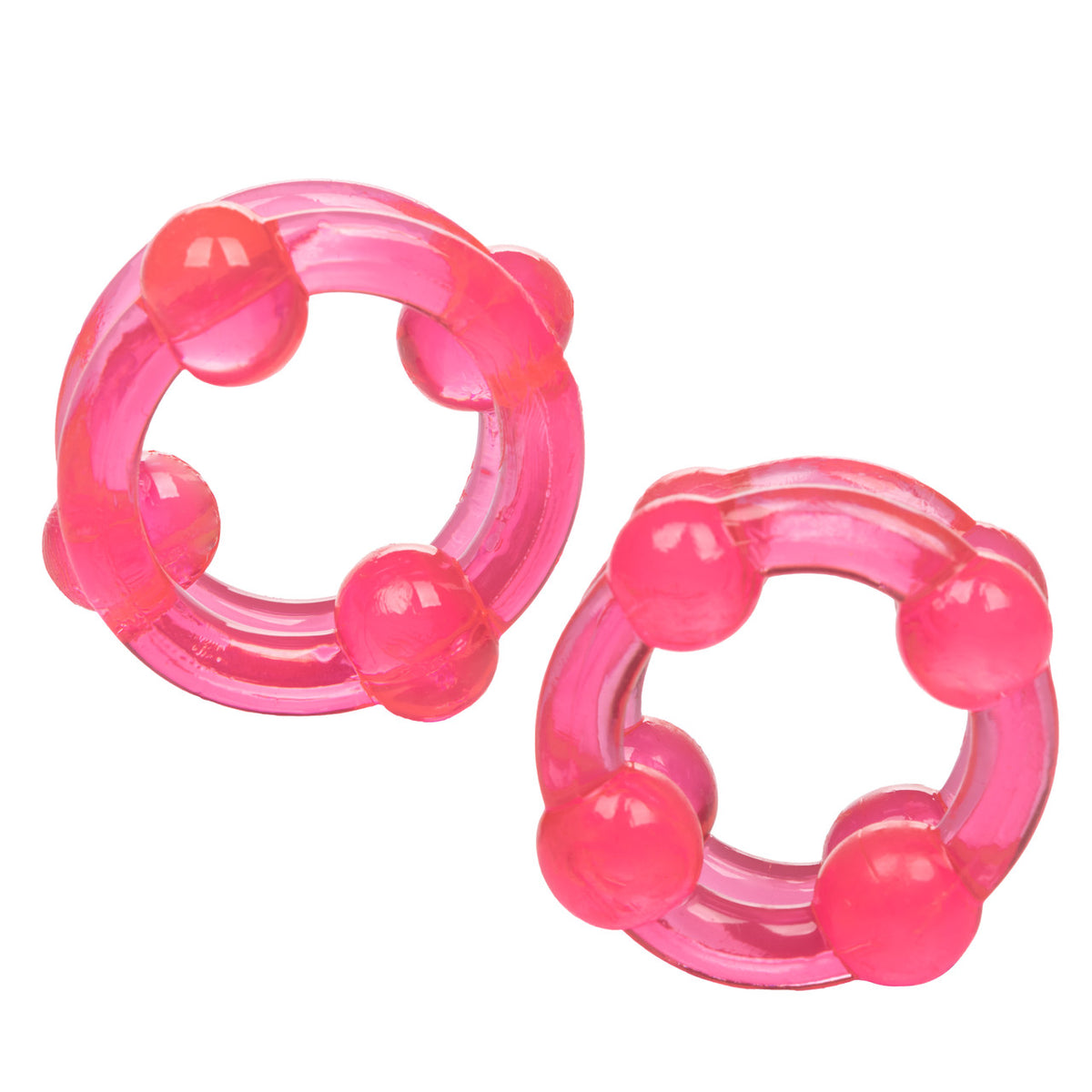 Island Double Stacker Rings -Pink