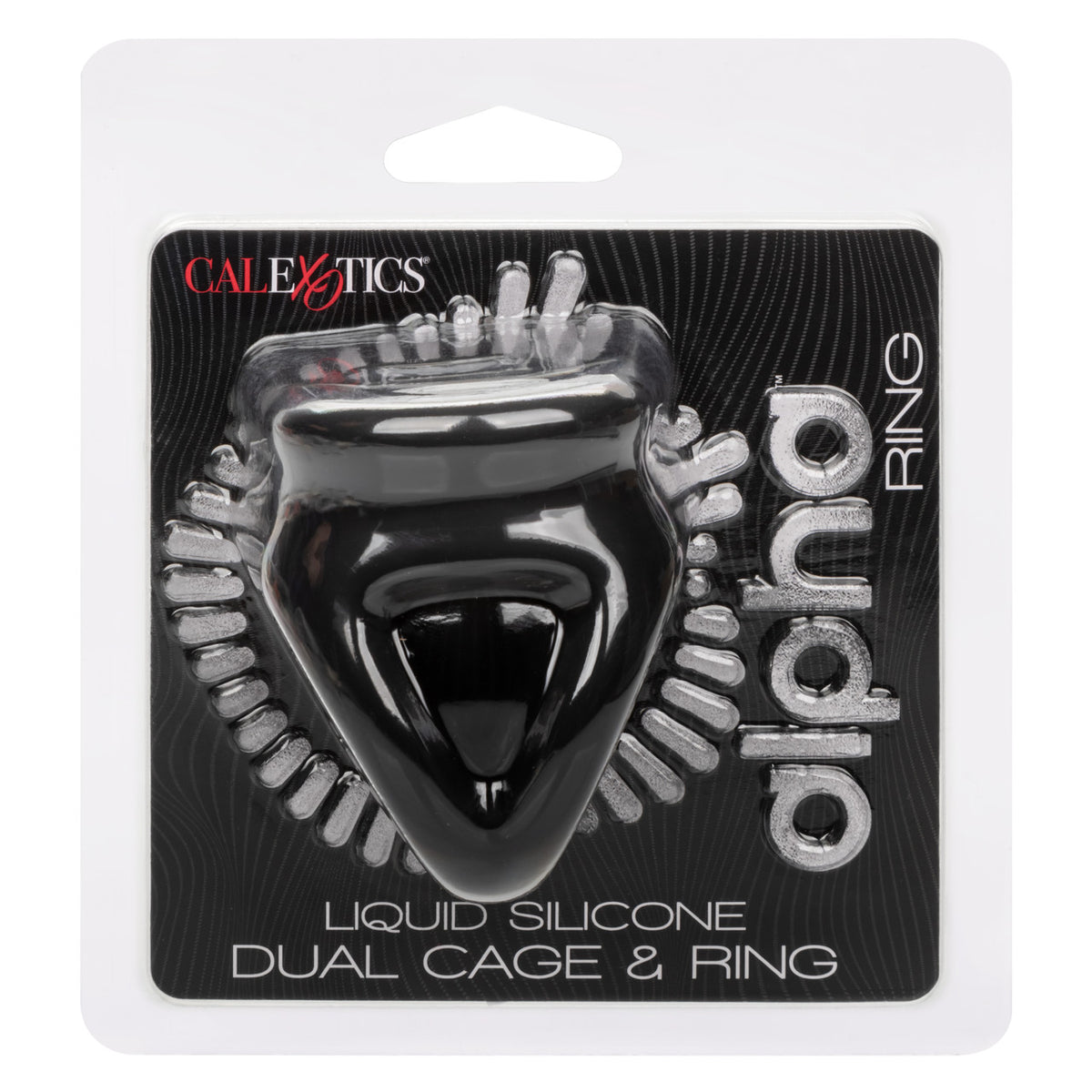 Alpha Liquid Silicone Dual Cage Ring