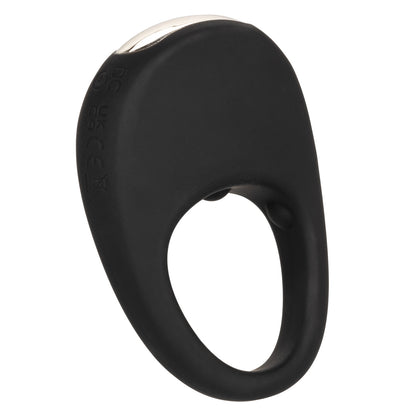 Silicone Rechargeable Pleasure Ring Blk