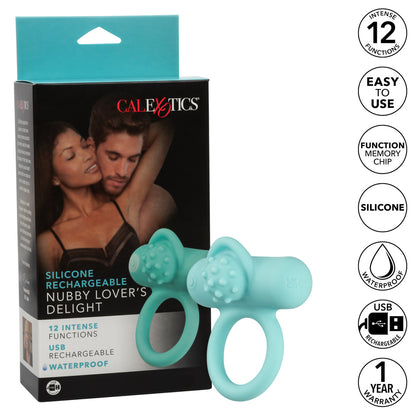 Silicone Recharge Nubb Love Delight Teal