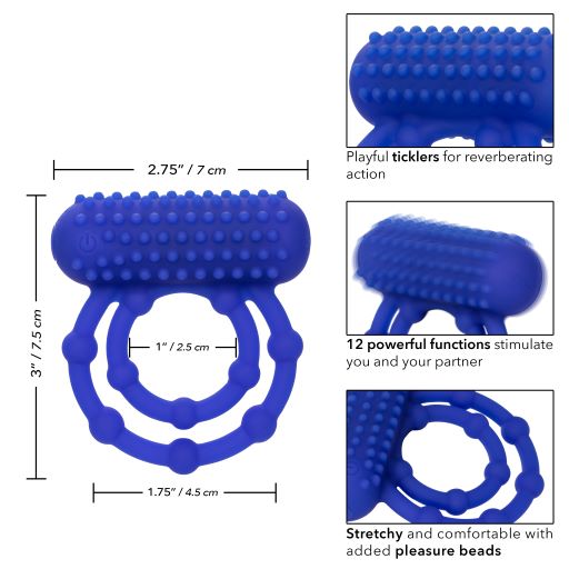 Silicone Recharge 10 Bead Maximus Ring