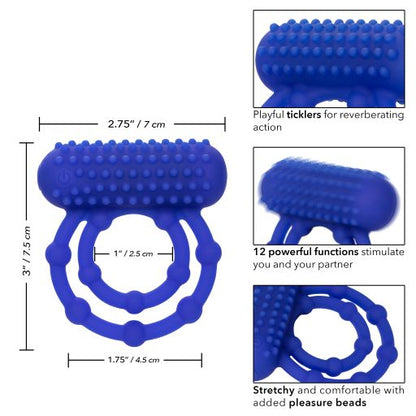 Silicone Recharge 10 Bead Maximus Ring