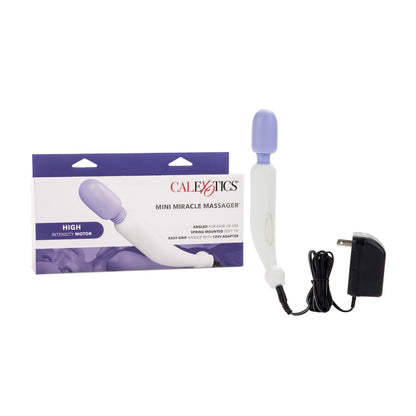 My Mini Miracle Massager Electric 2 Speed 120 Volt 8" - White/Purple