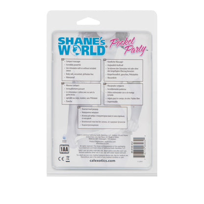 Shane's World Pocket Party - Blue