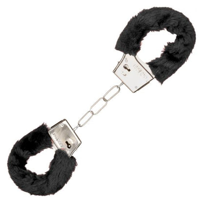Playful Furry Cuffs Black