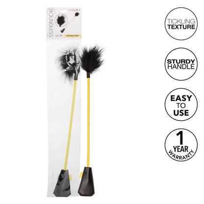 Boundless Feather Crop Black