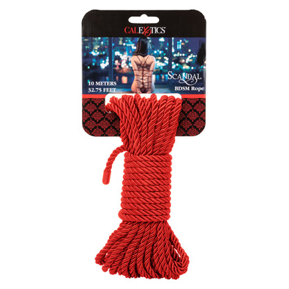 Scandal Bdsm Rope 10m Red