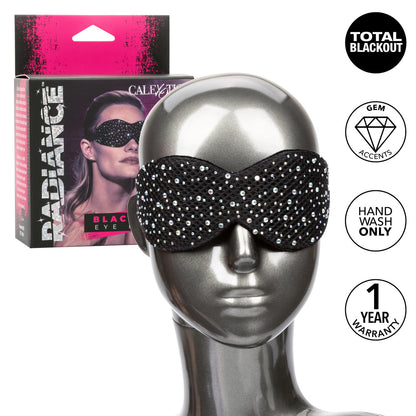 Radiance Blackout Eye Mask Black