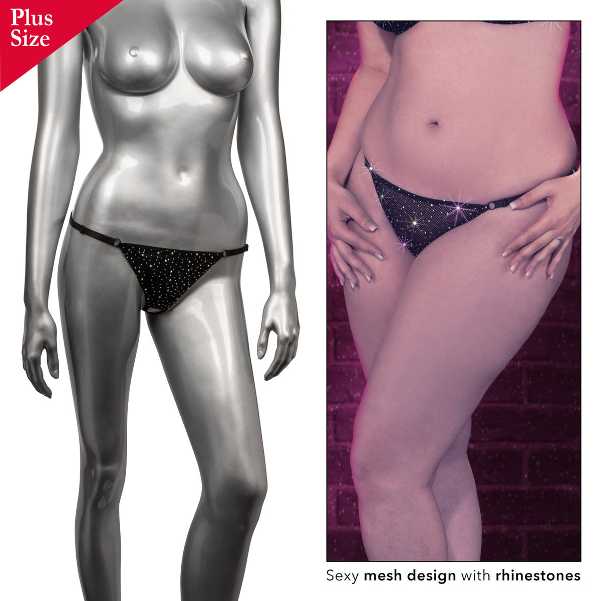 Radiance Ps Crotchless Thong