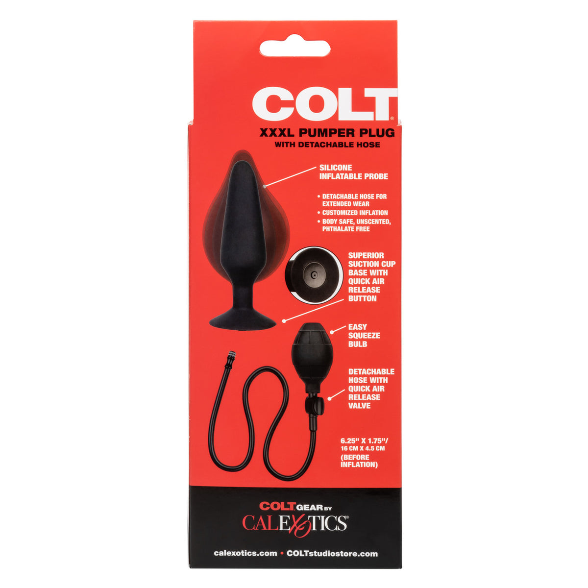 Colt Xxxl Pumper Plug Black
