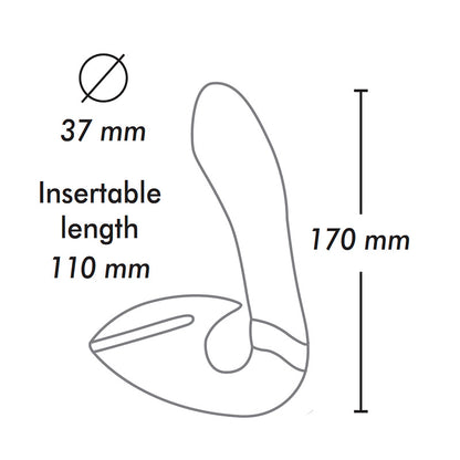 Shunga Soyo Intimate Massager - Raspberry