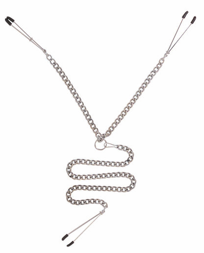 Tweezer Y Clamp Set Nipple And Clit Clamps