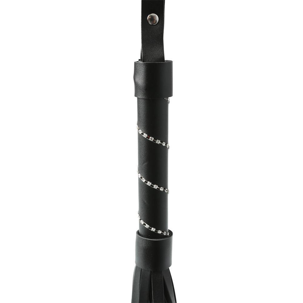 Jeweled Flogger (black)