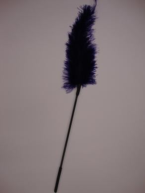 Ostrich feather ticklers -Purple