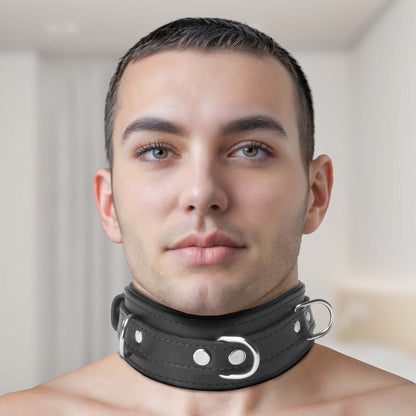 Strict Leather Premium Locking Collar