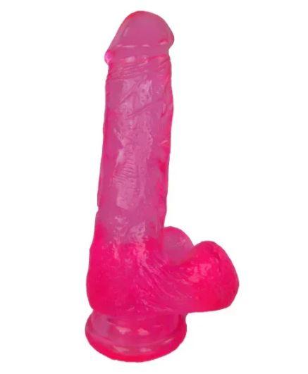 Get Lucky 7-inch Jelly Dong - Pink