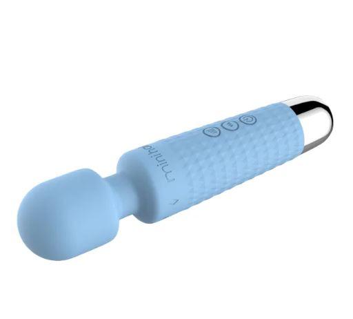 Mini Halo Wireless Wand 20x Silicone Powder Blue